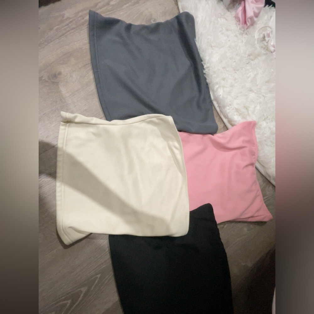 SHEIN 4PC tube tops